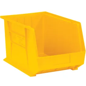 18 x 11 x 10" Yellow Plastic Stack & Hang Bin Boxes