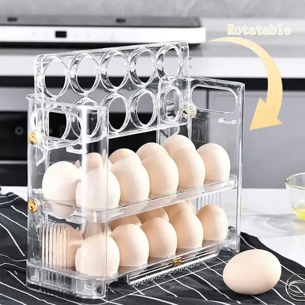 3 Layer Acrylic Egg Organizer