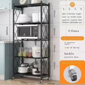 Multi-functional kitchen storage racks