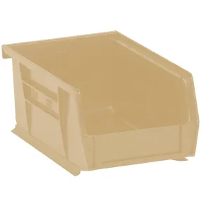 9 1/4 x 6 x 5" Ivory Plastic Stack & Hang Bin Boxes