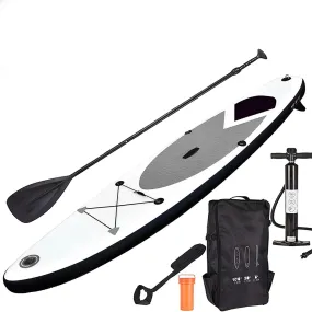 Inflatable SUP Stand Up Paddle Board Grey 320cm