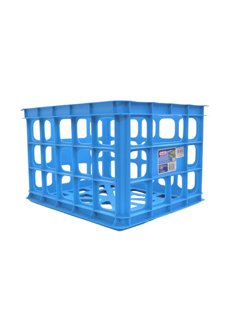 Landmark Storage Crate - Aqua Blue