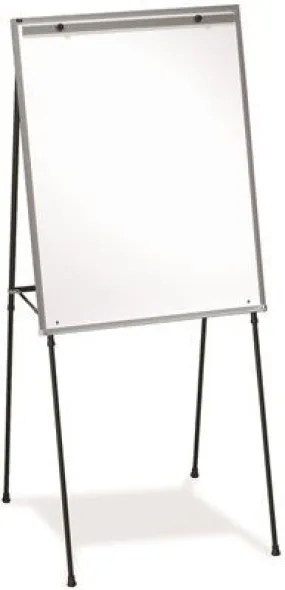 Lorell Dry Erase Board Easel With Rubber Feet Black Frame