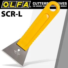 OLFA OLFA SCRAPER 60MM SHARP EDGE SOLID BLADE OLF SCRL