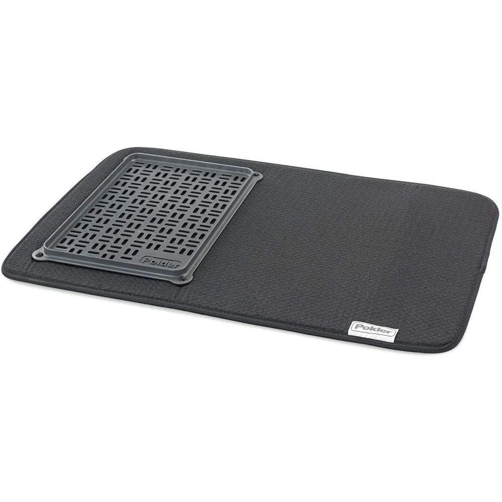 Polder Microfibre Drying Mat & Glassware Tray