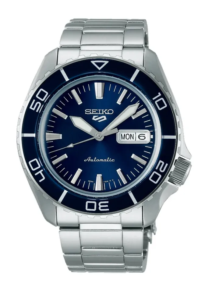 SEIKO 5 SPORTS AUTOMATIC SKX SERIES BLUE DIAL STAINLESS SRPK97K