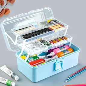 Three Layer Multi-Use DIY Craft Storage Box